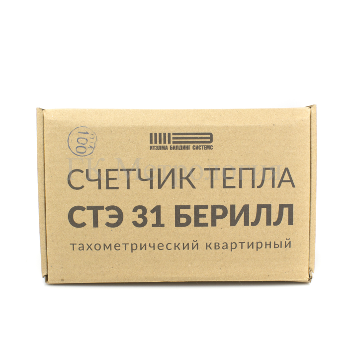 Счетчик тепла Ителма Берилл СТЭУ 31.15-0.6-T1-M Ду15, L110, Qn=0.6m3/ч M-Bus