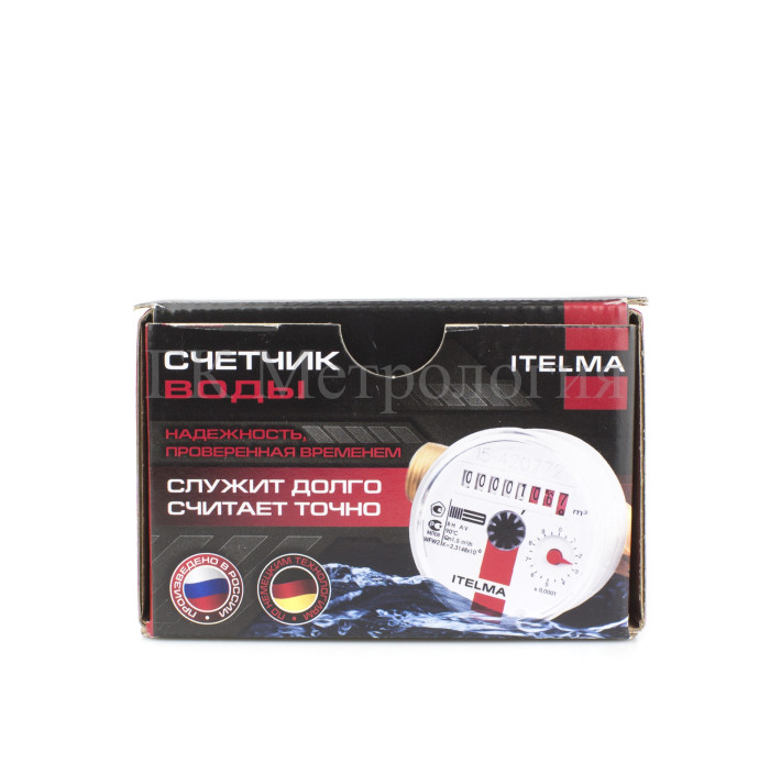 Счетчик горячей воды Itelma WFW24.D080-0-R-L-10-IP54 Геркон 10л