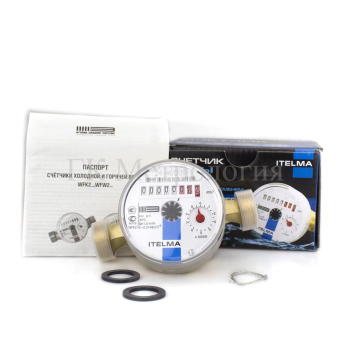 Счетчик холодной воды Itelma WFK20.D110-0-R-L-0-IP54
