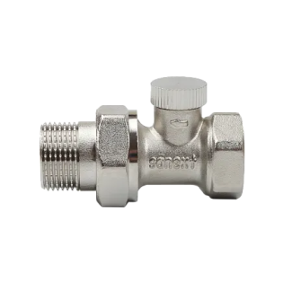 Запорный клапан LV2 прямой Ду15, НР-ВР 1/2" SANEXT (6711)