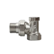 Запорный клапан LV2 угловой Ду15, НР-ВР 1/2" SANEXT (6712)