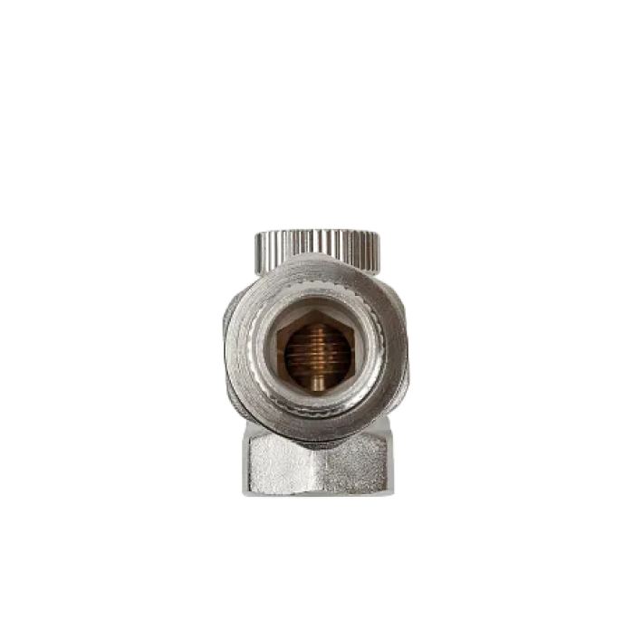 Запорный клапан LV2 угловой Ду15, НР-ВР 1/2" SANEXT (6712)